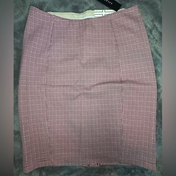 NWTs Liverpool Plaid Pencil Skirt Size 8 Petite - Picture 1 of 8